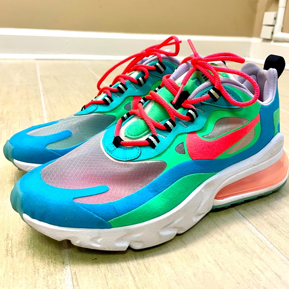 WMNS AIR MAX 270 REACT 'ELECTRO GREEN LAGOON